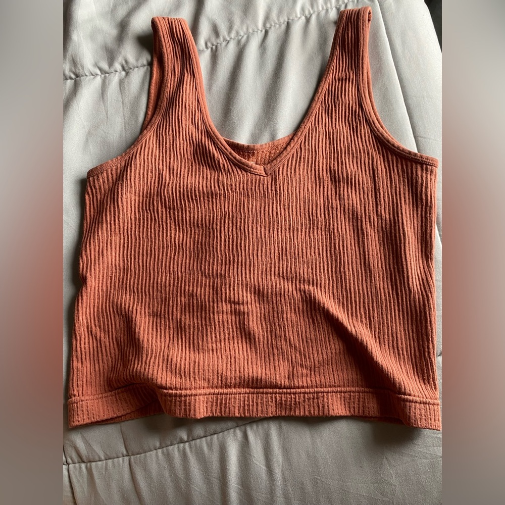 V neck tank top